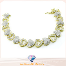 Women Heart Style Bangles Fashion Jewelry for Lady 925 Silver Jewelry Bracelets Bt6602